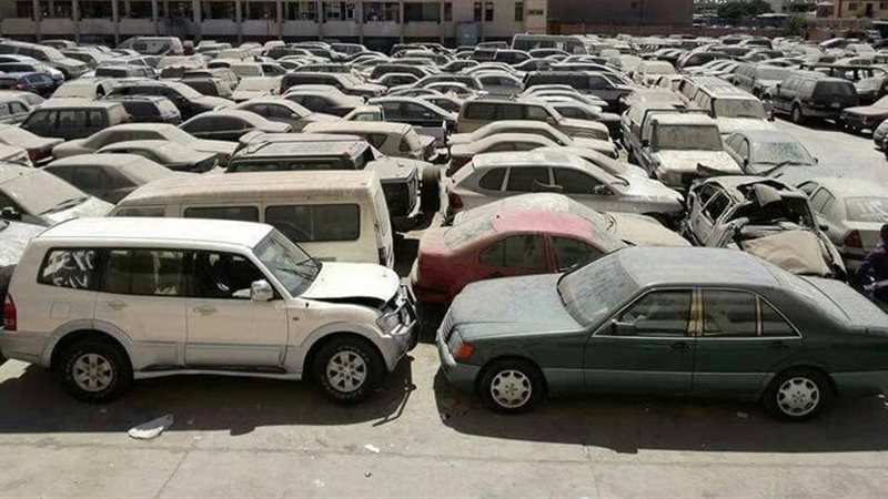 سيارات جمارك مطار القاهرة..مزاد علني لبيع 41 سيارة