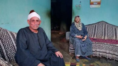 الحب يجمع الحاج إبراهيم والحاجة هدى بعد ال60: ربنا بعتهولي قبل العمر ميخلص