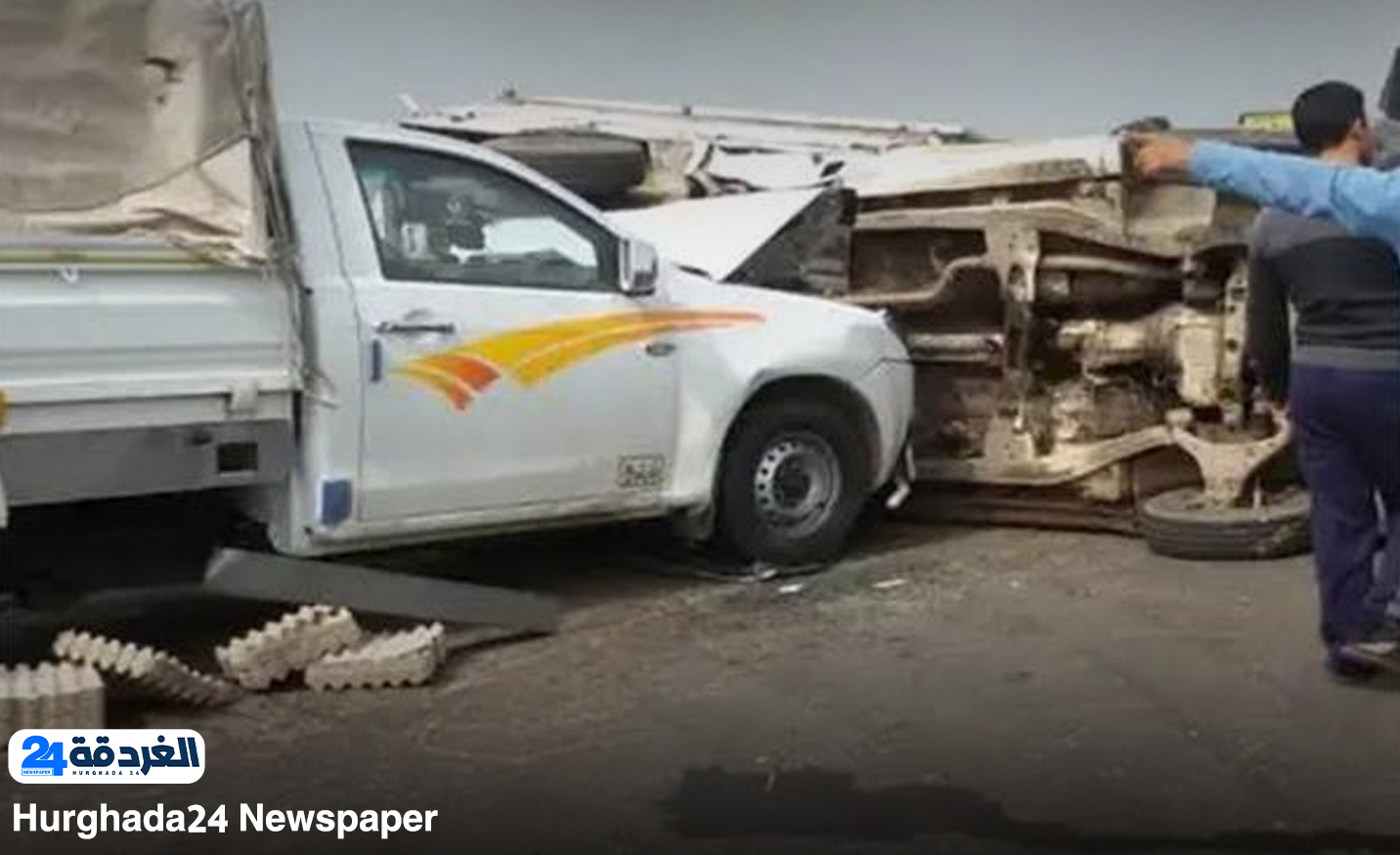 حادث بطريق مرسي علم إدفو