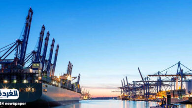 تداول 10 آلاف طن بضائع بموانئ البحر الأحمر