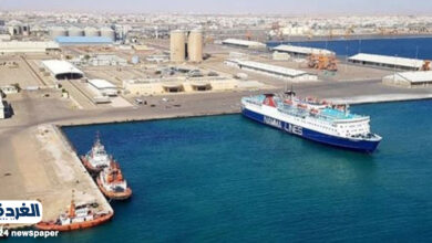 تداول 14 ألف طن بضائع عامة ومتنوعة بموانئ البحر الأحمر