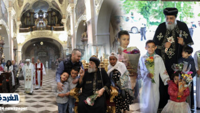 قداسة البابا يصلي قداس عيد "مارمرقس" في دولة التشيك